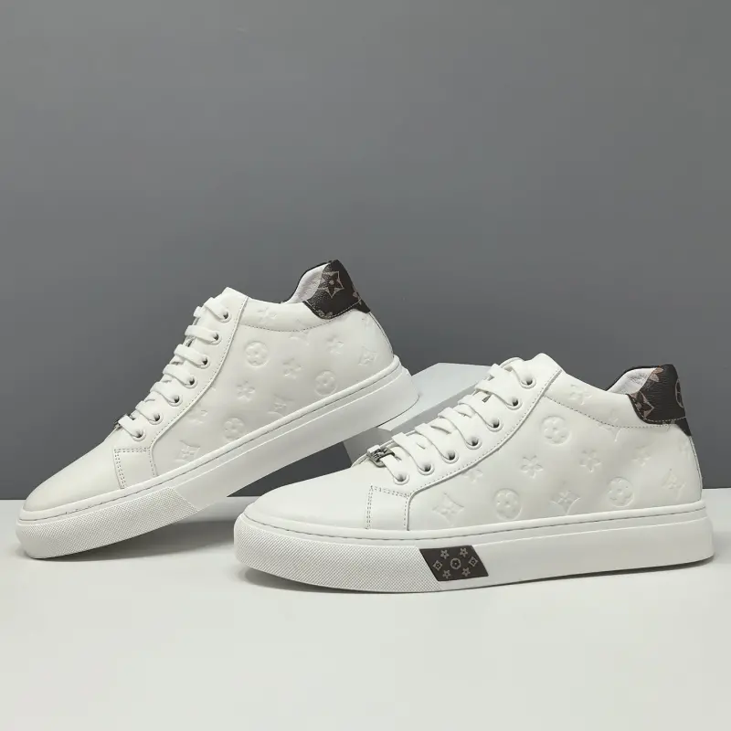 Men's Fashion Embossed Leather Slip-on Casual Shoes