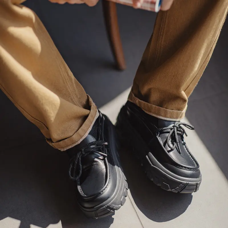 Men's Minimalist Chunky Platform Casual Shoes