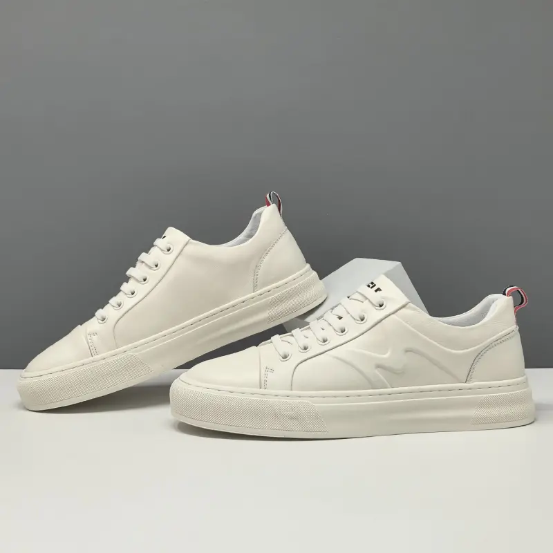 Men's Minimalist Leather Flat Casual Shoes