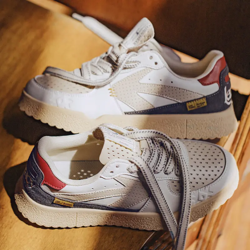 Men's Quilted Hollow Breathable Casual Sneakers