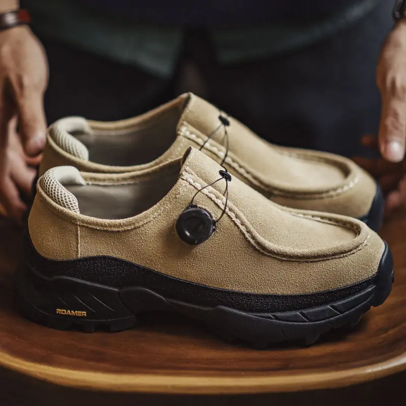 Men's Retro Suede Slip-on Casual Shoes