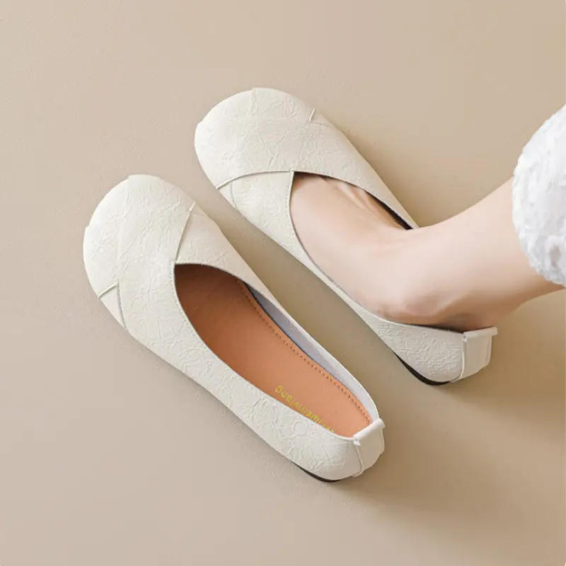 Women's Minimalist Round Toe Comfortable Flats