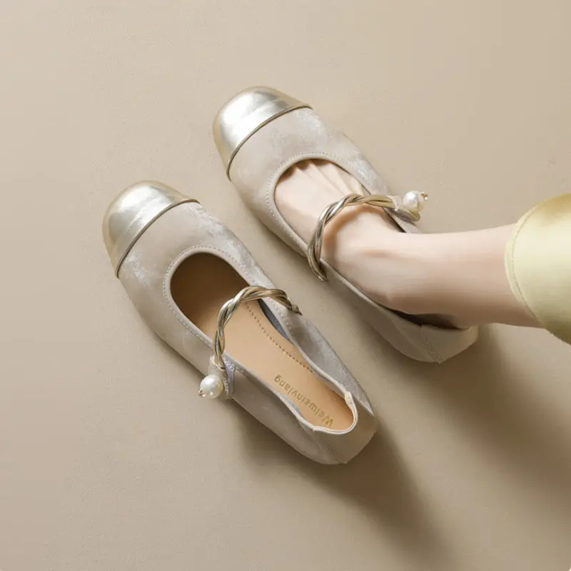 Women's Minimalist Soft Casual Mary Jane Shoes