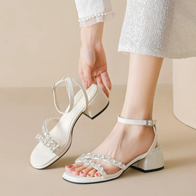 Women's Summer One-Stap Fashion Casual Block Sandals